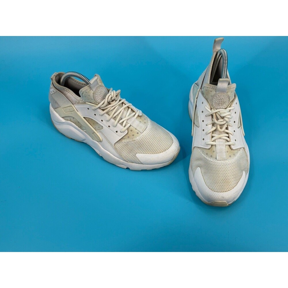 Nike Air Huarache Run Ultra Triple White Mens 7 Womens 8.5 819685-101